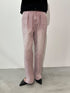 HIGH RISE TUCK WIDE PANTS / PINK /Y252-31064